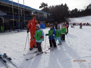 いなん小学生スキー・スノーボード教室　開催しました