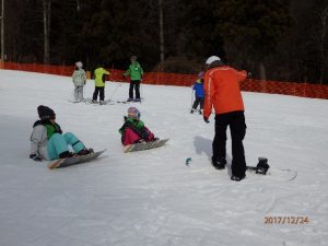 いなん小学生スキー・スノーボード教室　開催しました