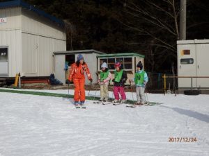 いなん小学生スキー・スノーボード教室　開催しました