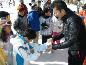 市民スキー教室開催