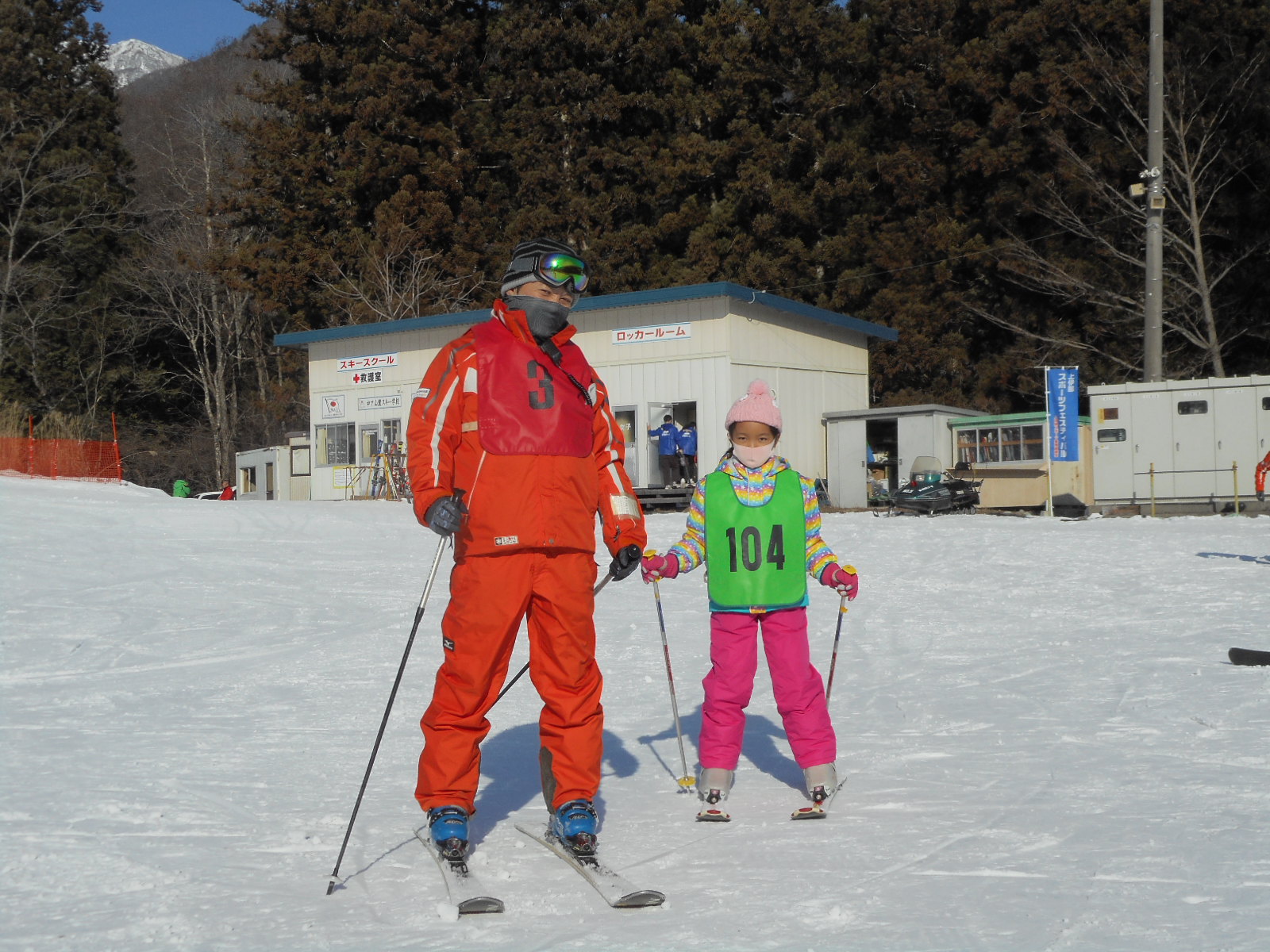 かみいな小学生スキー･ボード教室を開催しました